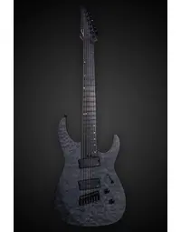 Legator N7FSS Ninja Super Shred 7 String Multi-Scale Quilted Maple Black