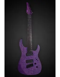 Legator N7FSS Ninja Super Shred 7 String Multi-Scale Quilted Maple Purple