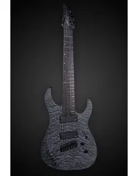 Legator N8FSS Ninja Super Shred 8 String Multi-Scale Quilted Maple Black