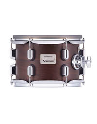 Roland PDA-100 10" x 7" V-Drums Acoustic Design Dual Zone Tom Pad Satin Walnut