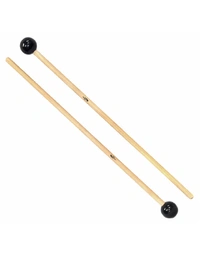 Percussion Plus Black Round Super Soft Rubber Mallet