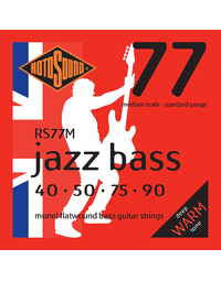 Rotosound RS77M Jazz Bass 77 Medium Scale 40-90 Monel