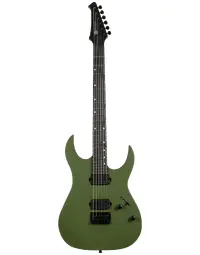 Spira Guitars S-400 MGR Electric Guitar EB Satin Dark Green