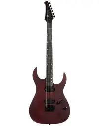 Spira Guitars S-400 MWR Electric Guitar EB Satin Wine Red