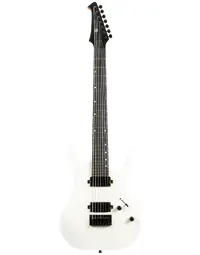 Spira Guitars S-407 MWH 7-String Electric Guitar EB Satin White