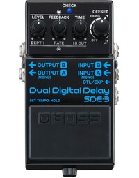 Boss SDE-3 Dual Digital Delay Pedal