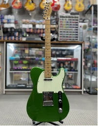 Used Fender Player Plus Telecaster Cosmic Jade MX21138667 w/ Original Fender Gig Bag