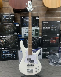 Used Ibanez SRMD200D PW Mezzo Medium-Scale Electric Bass - Pearl White