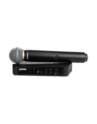 Shure SHR-BLX24B58M17 Wireless Handheld Cardioid Dynamic Vocal Mic System