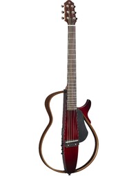 Yamaha SLG200S Silent Concert Acoustic Guitar w/ Pickup Crimson Red Burst