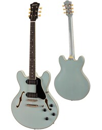 Eastman T60/TV-LTD-FB Limited Edition 16" Deluxe Thinline Hollowbody Truetone Vintage Faded Blue