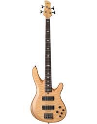 Yamaha TRB1004J Figured Maple Top Electric Bass Guitar Natural