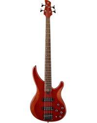 Yamaha TRBX604FM CMB Flamed Maple Top Electric Bass Guitar Caramel Brown