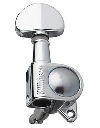 Wilkinson Roto Style Electric Tuning Machine Heads Chrome 6-inline